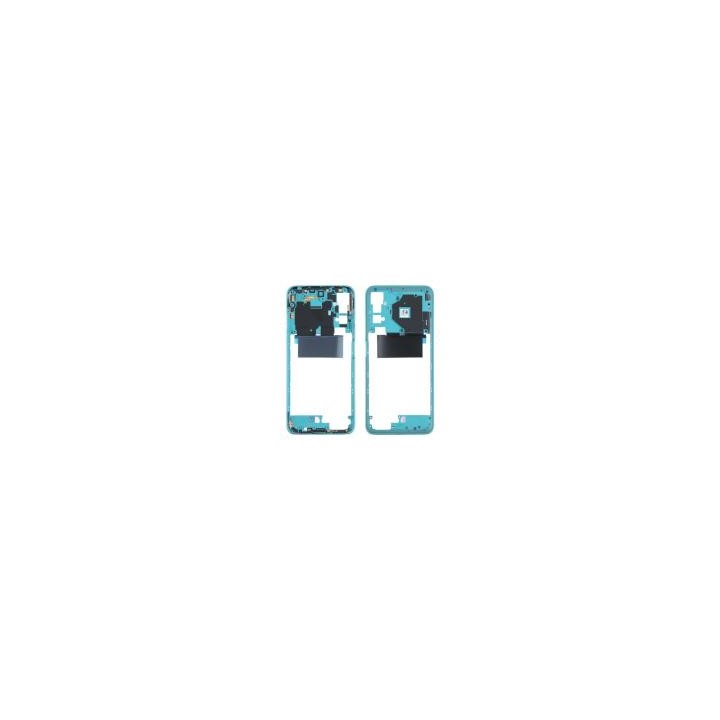 COVER CENTRALE B PER XIAOMI REDMI NOTE 10 5G (M2103K19G) VERDE ORIGIN.
