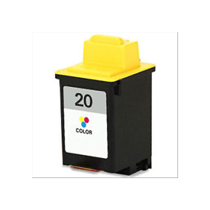 15M0120 Cartuccia rigenerata per LEXMARK 20 colori 1600pag.