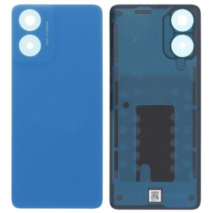 COVER POSTERIORE PER MOTOROLA MOTO G04 (XT2421-2) BLU ORIGINALE