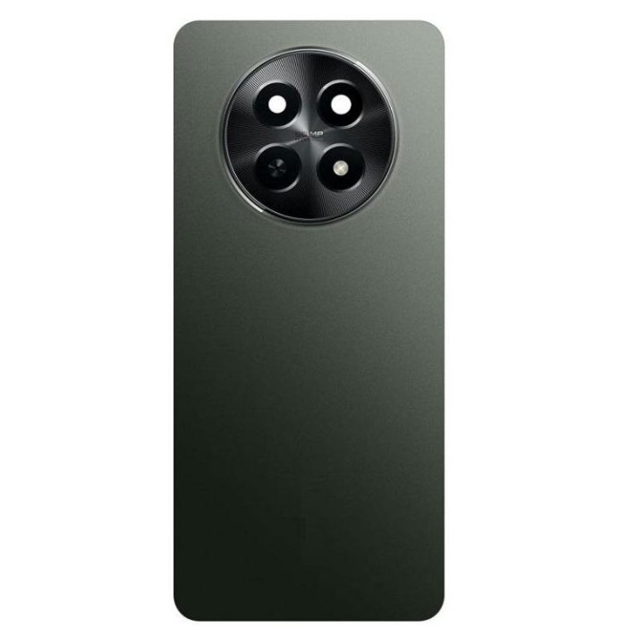 COVER POSTERIORE PER REALME 12X 5G (RMX3997) NERO ORIGINALE