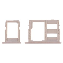 SIM TRAY + SDCARD TRAY PER SAMSUNG GALAXY J5(2017) J530F J730F ORO
