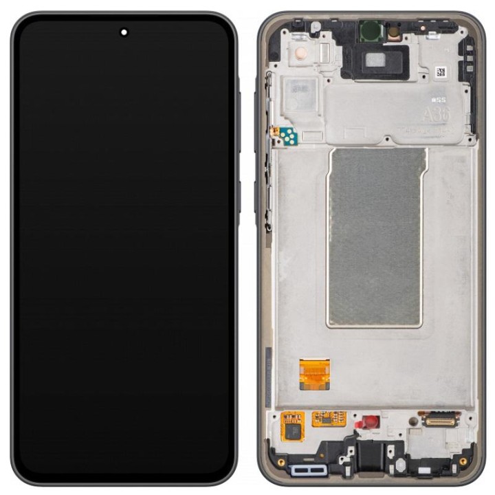 TOUCHSCREEN + DISPLAY OLED DISPLAY COMPLETO + FRAME PER SAMSUNG GALAX.