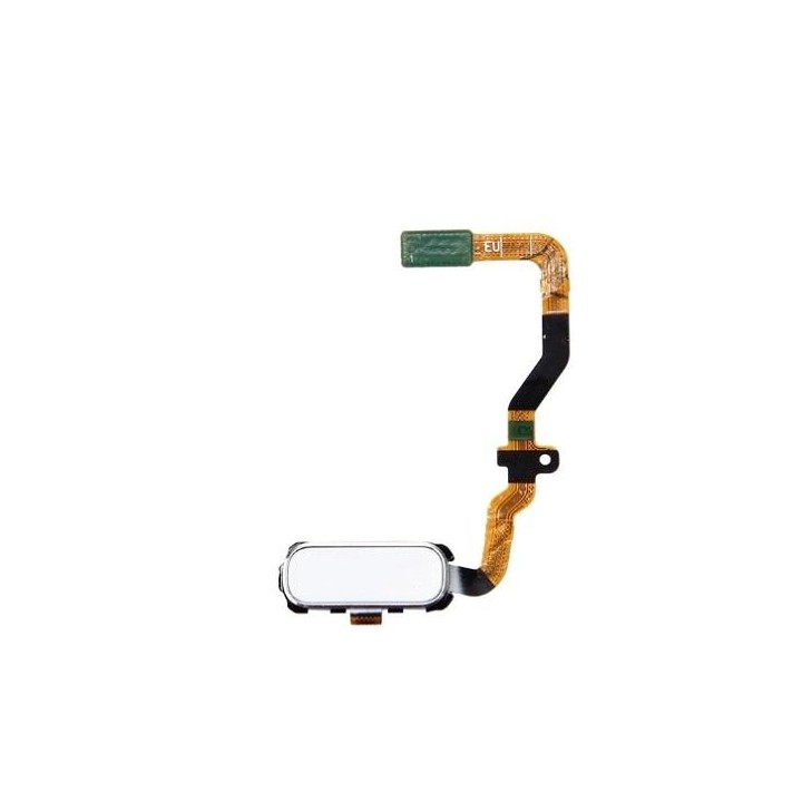 TASTO HOME + IMPRONTE FLEX COMPLETO PER SAMSUNG GALAXY S7 G930F BIANCO