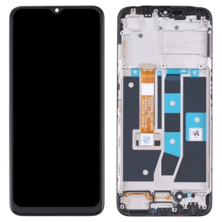 DISPLAY LCD + TOUCHSCREEN DISPLAY COMPLETO + FRAME PER OPPO A16 (CPH2.