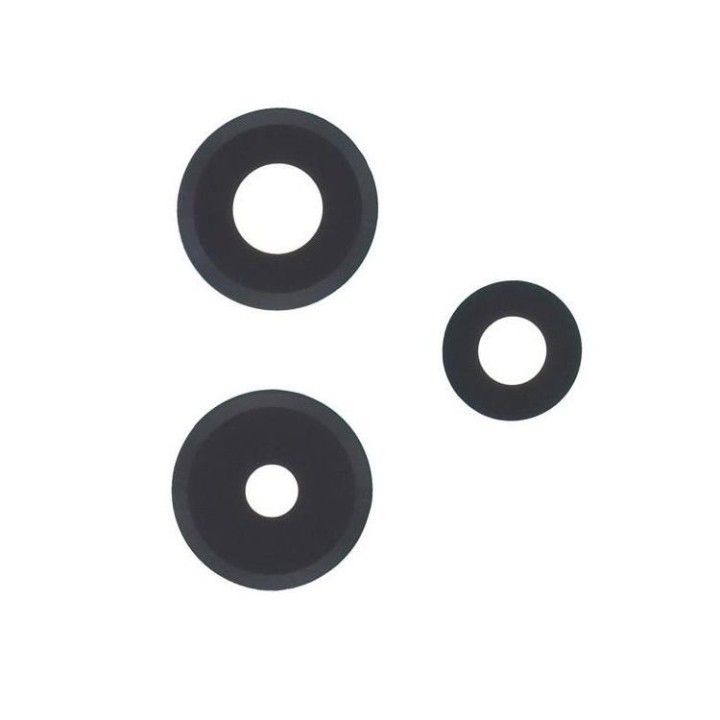 SET 3 PEZZI VETRO DI CAMERA PER XIAOMI REDMI NOTE 14 4G (24117RN76G)..
