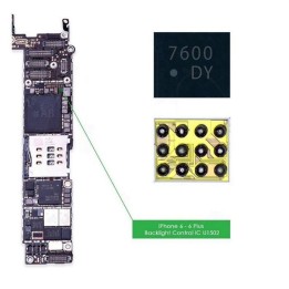 CONTROL RETROILLUMINAZIONE IC U1502 PER APPLE IPHONE 6G 4.7 / IPHONE..