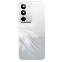 COVER POSTERIORE PER REALME C71 (RMX5303) BIANCO ORIGINALE