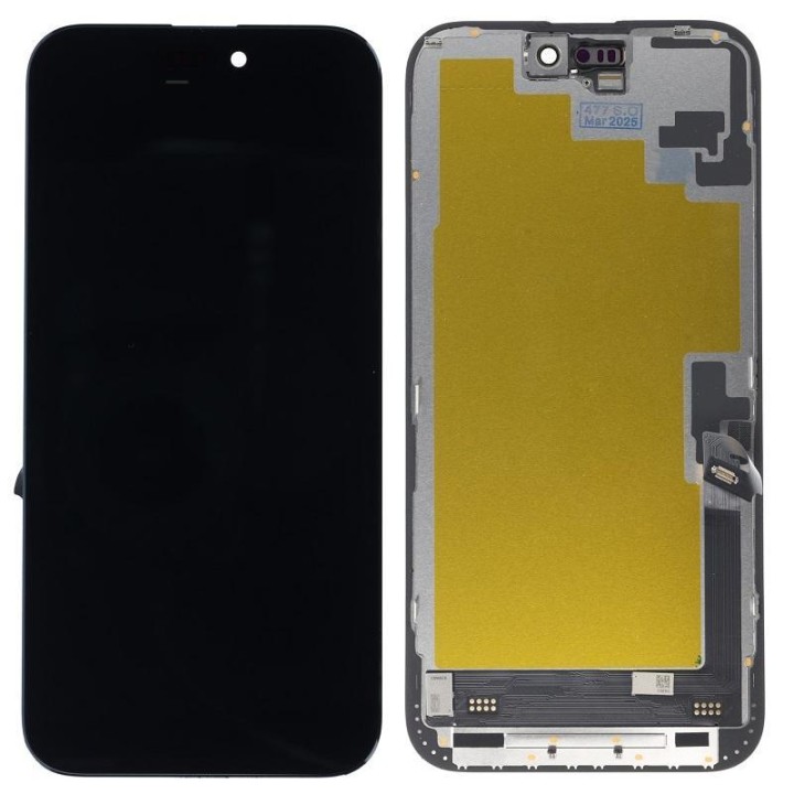 DISPLAY LCD + TOUCHSCREEN DISPLAY COMPLETO PER APPLE IPHONE 16 PLUS 6.