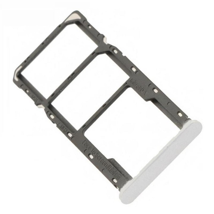 DUAL SIM TRAY PER OPPO A40 (CPH2669) / A40M (CPH2669) BIANCO
