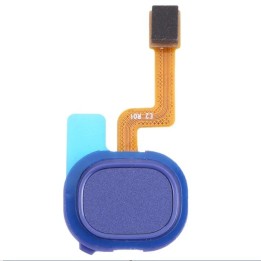TASTO HOME + IMPRONTE FLEX COMPLETO PER SAMSUNG GALAXY A21S A217F BLU