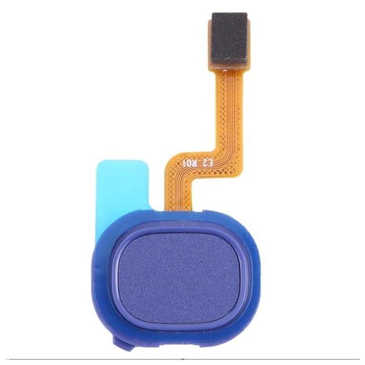 TASTO HOME + IMPRONTE FLEX COMPLETO PER SAMSUNG GALAXY A21S A217F BLU