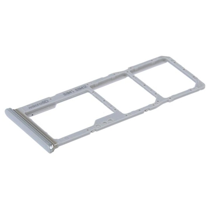 DUAL SIM TRAY PER SAMSUNG GALAXY A70 A705F BIANCO