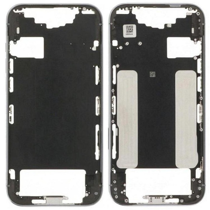 COVER CENTRALE A PER APPLE IPHONE AIR 6.5 BLU MATERIALE ORIGINALE