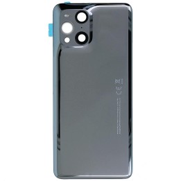 COVER POSTERIORE PER OPPO FIND X3 PRO (CPH2173 PEEM00) NERO MATERIALE.