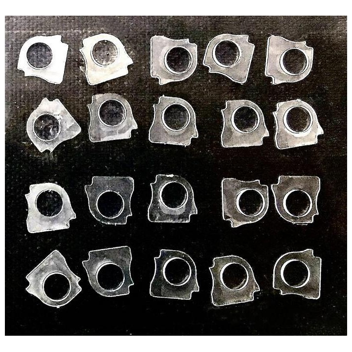 SET SUPPORTO CAMERA FLASH PER APPLE IPHONE X 5.8