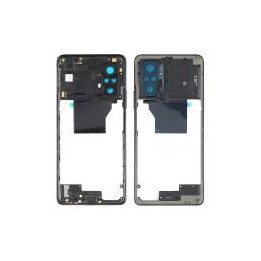 COVER CENTRALE B PER XIAOMI REDMI NOTE 10 PRO (M2101K6G M2101K6R) GRI.