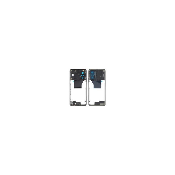 COVER CENTRALE B PER XIAOMI REDMI NOTE 10 PRO (M2101K6G M2101K6R) GRI.