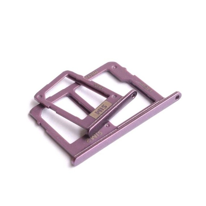DUAL SIM TRAY PER SAMSUNG GALAXY J8 (2018) J810F VIOLA
