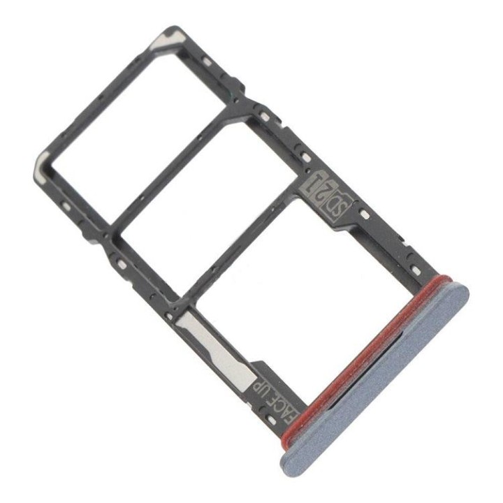 DUAL SIM TRAY PER MOTOROLA MOTO G24 (XT2423-1) NERO
