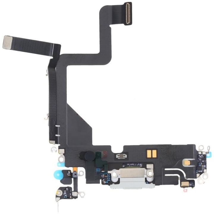 FLEX DI RICARICA PER APPLE IPHONE 14 PRO 6.1 BIANCO ORIGINALE