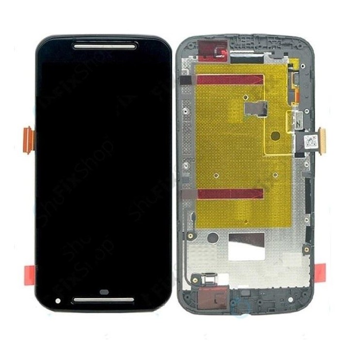 TOUCH + LCD DISPLAY COMPLETO + FRAME PER MOTO G2 XT1068 MOTO G2 4G XT.
