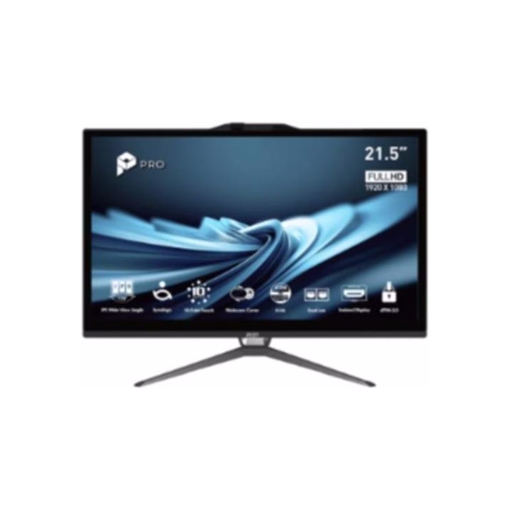 MSI PC AIO 21,5" TOUCH BLACK Intel Pentium G7400 8GB 128GB SSD WIN 11.