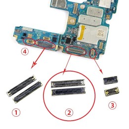 CONNETTORE LCD SCHEDA MADRE #2 PER SAMSUNG GALAXY S20 G980F G981B / S.