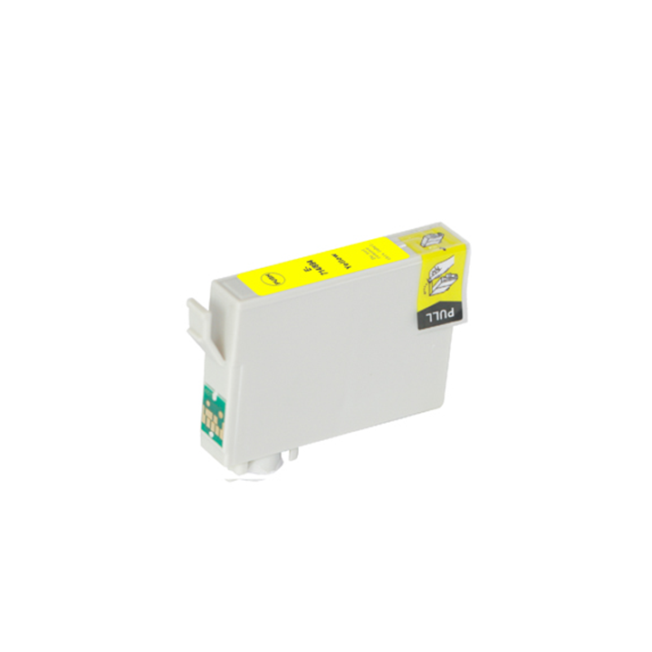 Cartuccia per Epson T0714 T0894 giallo con scocca grigio
