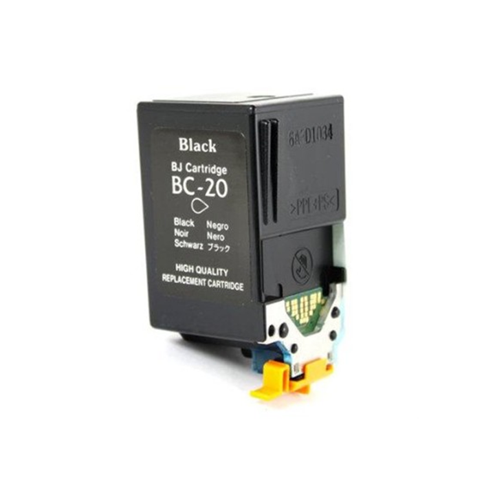 Cartuccia rigenerata per CANON BC-20 nero 45ML/1000pag.