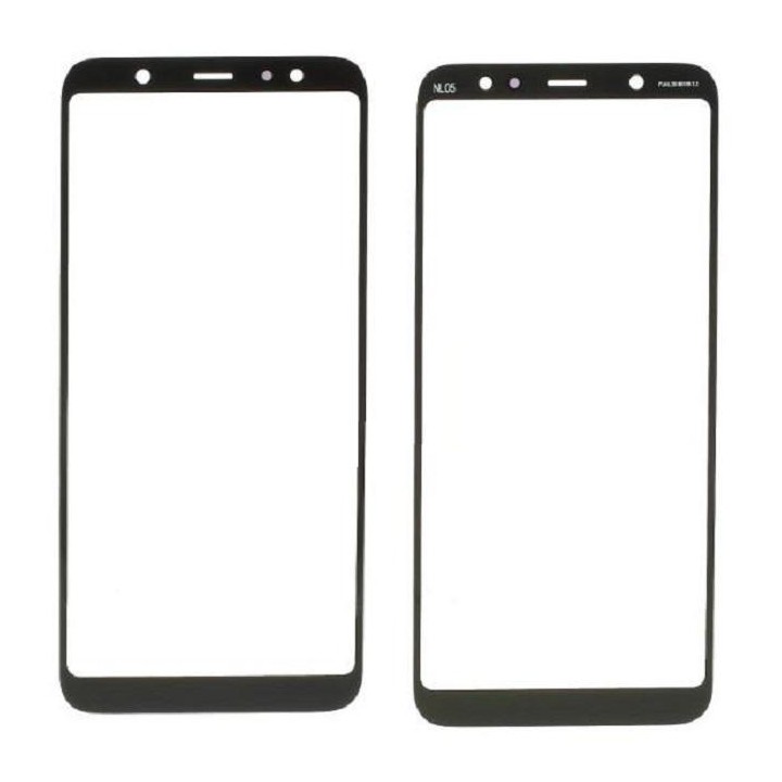 VETRO PER SAMSUNG GALAXY A6 PLUS A6+ (2018) A605F NERO
