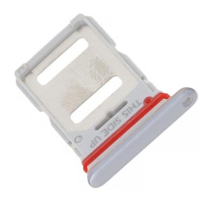 DUAL SIM TRAY PER MOTOROLA EDGE 30 (XT2203) ARGENTO