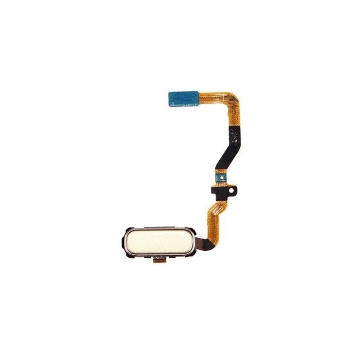 TASTO HOME + IMPRONTE FLEX COMPLETO PER SAMSUNG GALAXY S7 G930F ORO