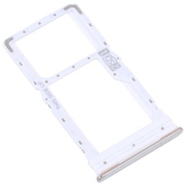 DUAL SIM TRAY PER MOTOROLA MOTO G52 (XT2221) BIANCO