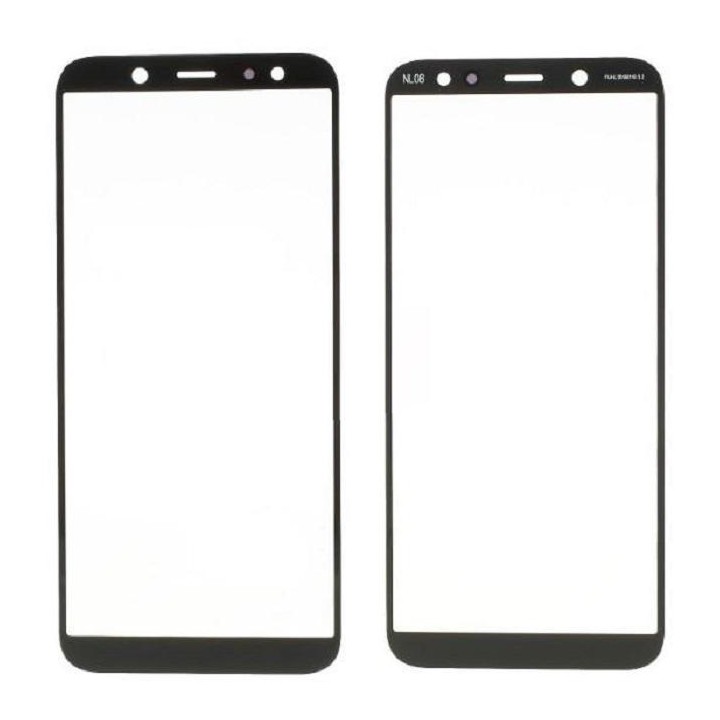 VETRO PER SAMSUNG GALAXY A6(2018) A600F NERO