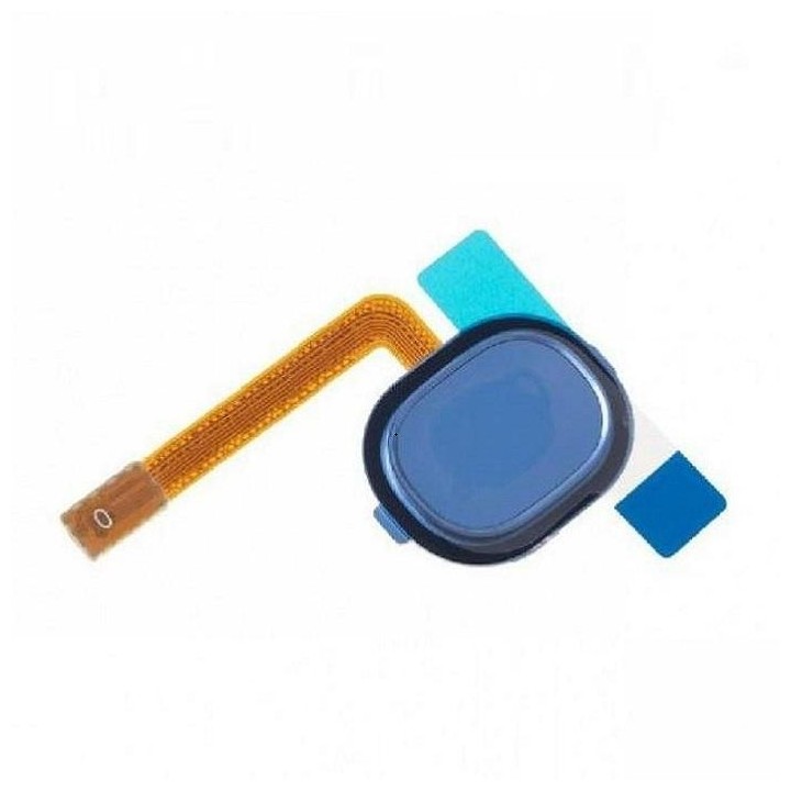 TASTO HOME + IMPRONTE FLEX COMPLETO PER SAMSUNG GALAXY A40 A405F BLU