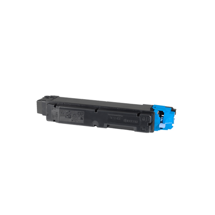 Toner per Kyocera TK-5140 ciano 5000 pag.+vaschetta