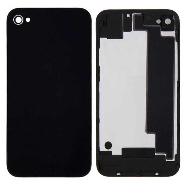 COVER POSTERIORE PER APPLE IPHONE 4G COLORE NERO