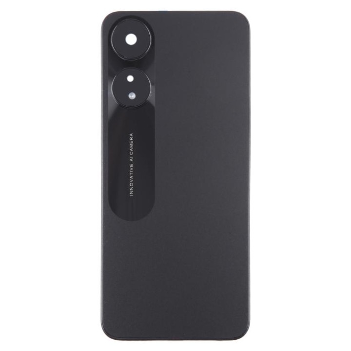 COVER POSTERIORE PER OPPO A78 5G (CPH2483 CPH2495) NERO ORIGINALE