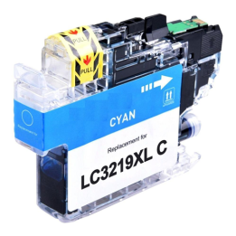 Cartuccia compatibile per Brother LC-3219 ciano 1500pag.con chip aggi.