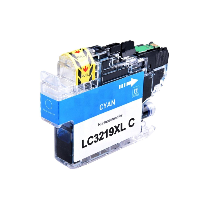 Cartuccia compatibile per Brother LC-3219 ciano 1500pag.con chip aggi.