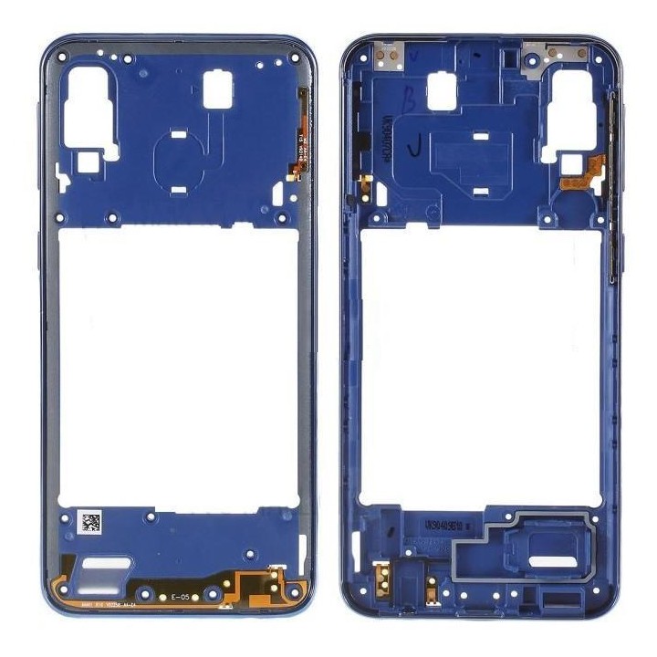 COVER CENTRALE B PER SAMSUNG GALAXY A40 A405F BLU