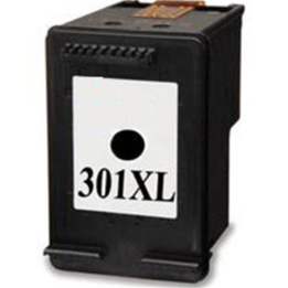 CH563EE Cartuccia rigenerata per HP 301XL nero visuallizza livello in.