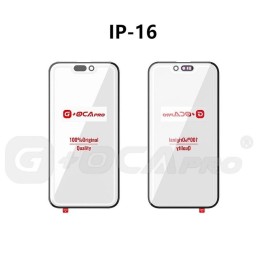 G+ PRO VETRO + OCA PER APPLE IPHONE 16 6.1 NERO
