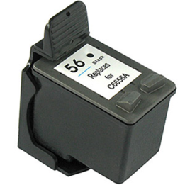 C6656A Cartuccia rigenerata per HP 56 nero 440pag.