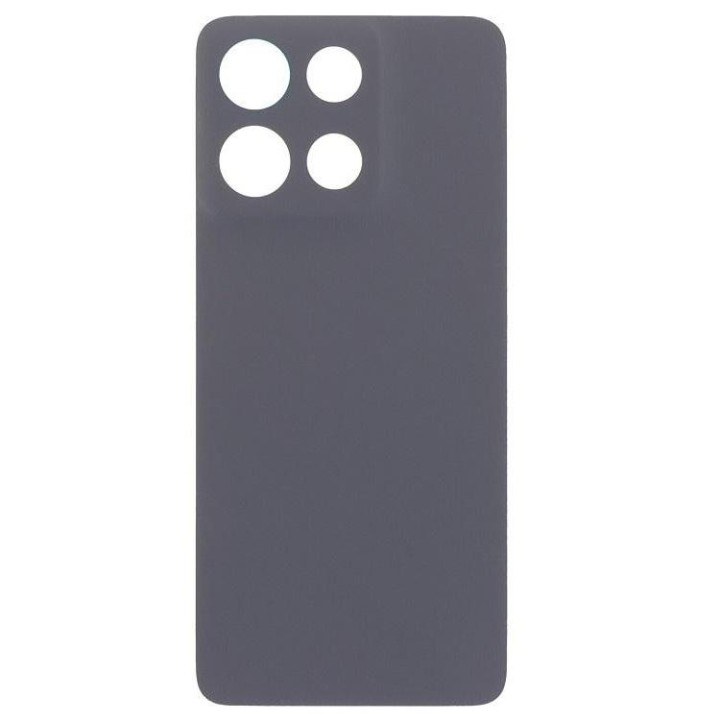 COVER POSTERIORE PER MOTOROLA MOTO G15 (XT2521-2) GRIGIO / NERO ORIGI.