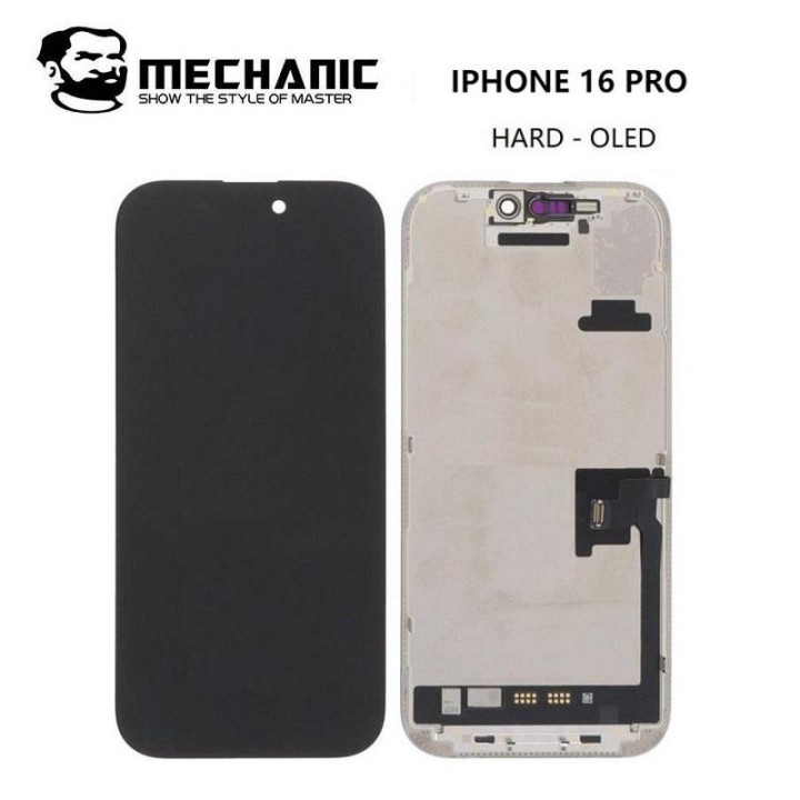 TOUCHSCREEN + DISPLAY OLED DISPLAY COMPLETO PER APPLE IPHONE 16 PRO 6.