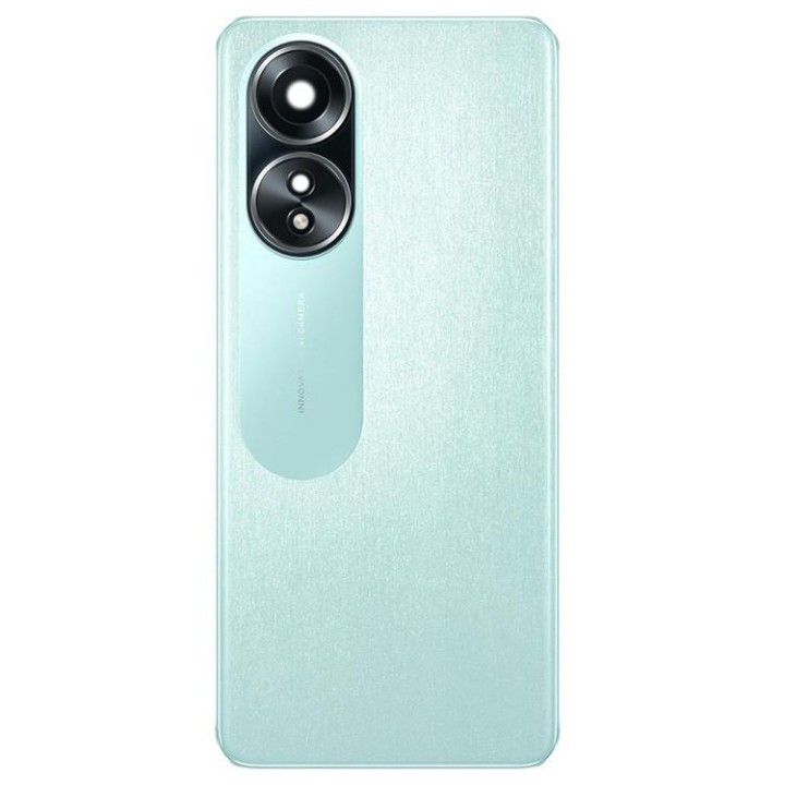 COVER POSTERIORE PER OPPO A58 4G (CPH2577) VERDE ORIGINALE