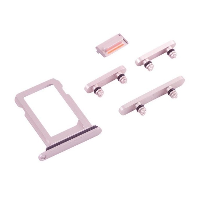 SET 4 PEZZI PORTA-SIM + TASTI VOLUME + TASTI POWER E TASTO VIBRAZIONE.