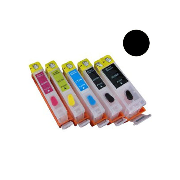 Cartuccia ricaricabile vuota per Canon .PGI-550 nero con chip autores.