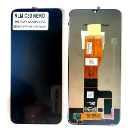 DISPLAY LCD + TOUCHSCREEN DISPLAY COMPLETO SENZA FRAME PER REALME C30.